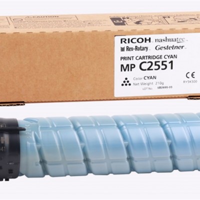 Ricoh MP-C2551E Mavi Orjinal Fotokopi Toneri 