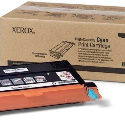 Xerox 6180 (113R00723) Mavi Orjinal Toner