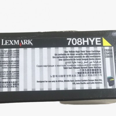 Lexmark CS310-708HYE Sarı Orjinal Toner Yüksek Kapasiteli