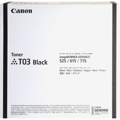 Canon T03 (2725C001) Siyah Orjinal Toner - DX-527i / DX-617i Canon T03 (2725C001) Siyah Orjinal Toner - DX-527i / DX-617i