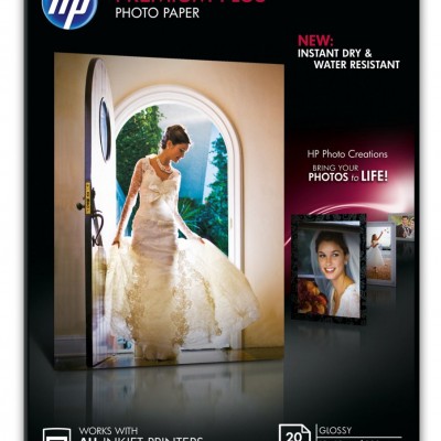 Hp CR676A Orijinal Premium Plus Parlak Fotoğraf Kağıdı, 20 Yaprak/13 x 18 cm