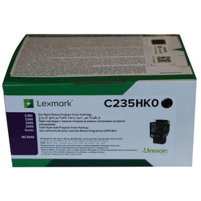 Lexmark (C2425) C235HK0 Siyah Orjinal Toner Yüksek Kapasiteli