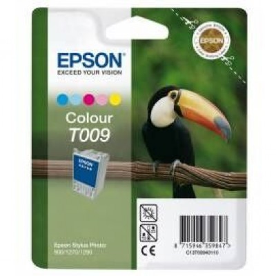 Epson C13T00940120 (T009) Renkli Orjinal Kartuş - Stylus Photo 1290S Epson C13T00940120 (T009) Renkli Orjinal Kartuş - Stylus Photo 1290S