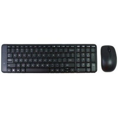Logitech MK220 Kablosuz Kompakt Klavye Mouse Seti, Sağ ve Sol Elle Kullanıma Uygun Mouse, Sıvı Dökülmesine Dayanıklı