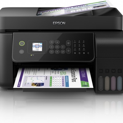 Epson EcoTank L5190 Tarayıcı + Fotokopi + Faks + Wi-Fi Direct + AirPrint Mürekkep Tanklı Yazıcı