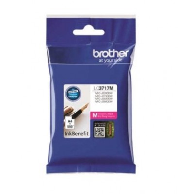 Brother LC3717M Kırmızı Orjinal Kartuş