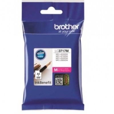 Brother LC3717M Kırmızı Orjinal Kartuş