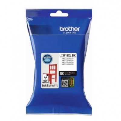 Brother LC3719XLBK Siyah Orjinal Kartuş 