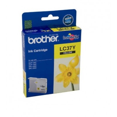 Brother LC37Y Sarı Orjinal Kartuş