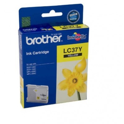 Brother LC37Y Sarı Orjinal Kartuş