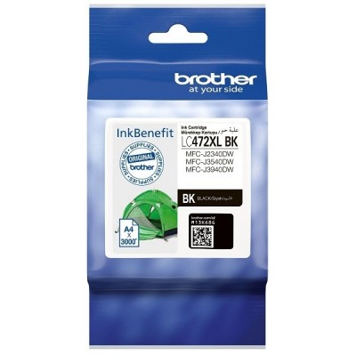 Brother LC472XL BK Siyah Orjinal Kartuş - MFC-J2340DW / J3540DW