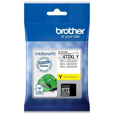 Brother LC472XL Y Sarı Orjinal Kartuş - MFC-J2340DW / J3540DW