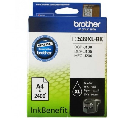 Brother LC539XL Siyah Orjinal Kartuş