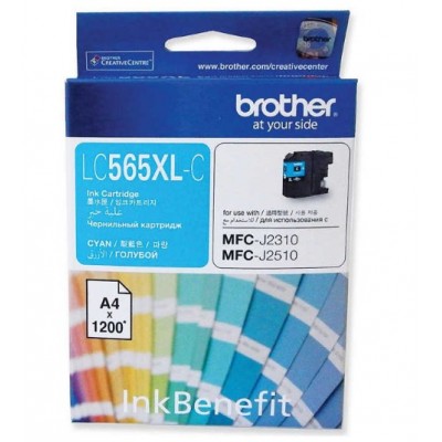 Brother LC565XLC Mavi Orjinal Kartuş