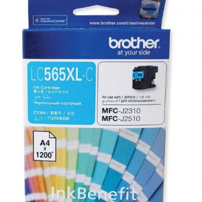 Brother LC565XLC Mavi Orjinal Kartuş