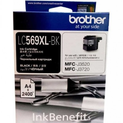 Brother LC569XL Siyah Orjinal Kartuş