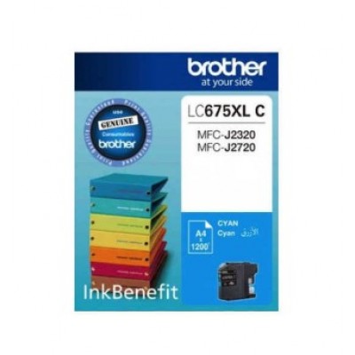 Brother LC675XLC Mavi Orjinal Kartuş 