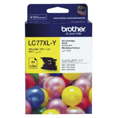 Brother LC77XLY Orjinal Sarı Kartuş