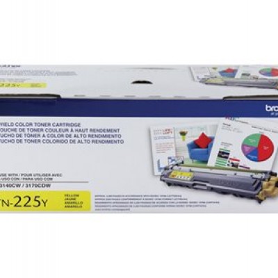 Brother TN-225Y Sarı Orjinal Toner