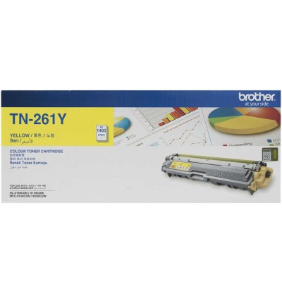 Brother TN-261Y Orjinal Sarı Toner