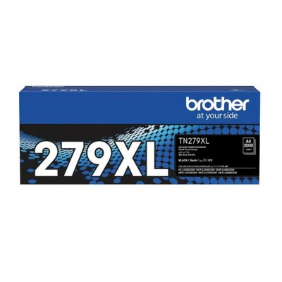 Brother TN-279XLBK Black Siyah Toner HL-L3280CDW DCP-L3520/3560 MFC-L3720/3760/8390 3.000 Sayfa