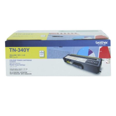Brother TN-340Y Orjinal Sarı Toner