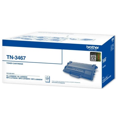 Brother TN-3467 Siyah Orjinal Toner