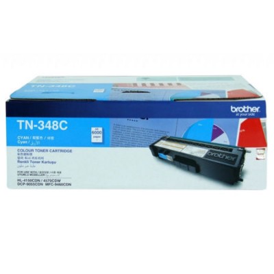 Brother TN-348C Orjinal Mavi Toner