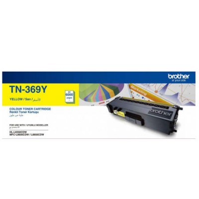 Brother TN-369Y Orjinal Sarı Toner