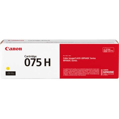 Canon 075H-6366C001 Sarı Yüksek Kapasiteli Orijinal Toner