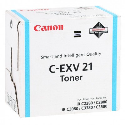 Canon C-EXV-21 Orginal Mavi Toner