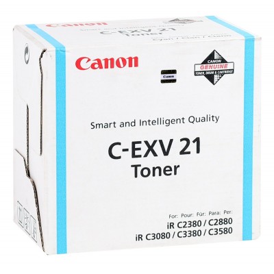Canon C-EXV-21 Orginal Mavi Toner