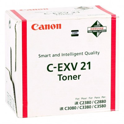 Canon C-EXV-21 Orjinal Kırmızı Toner