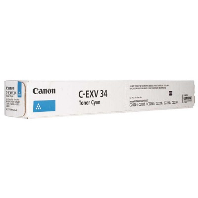 Canon C-EXV34C Mavi Orjinal Toner
