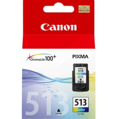 Canon CL-513 Kutu Hasarlı Renkli Orjinal Kartuş 