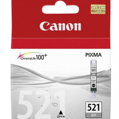 Canon CLI-521GY Gri Orjinal Kartuş Canon CLI-521GY Gri Orjinal Kartuş
