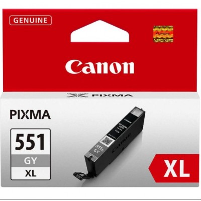 Canon CLI-551XLGY Gri Orjinal Kartuş 