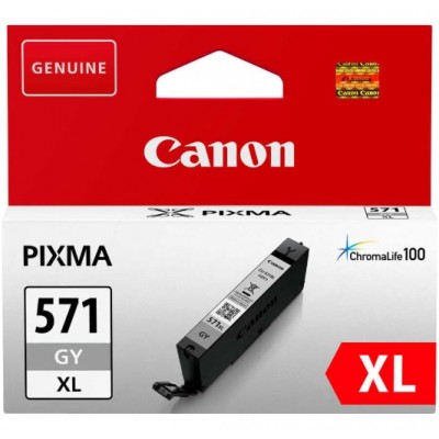 Canon CLI-571XLGY Gri Orjinal Kartuş