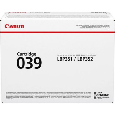 Canon CRG-039 Orjinal Siyah Toner
