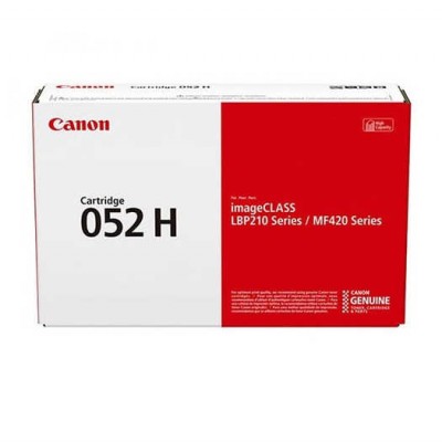 Canon CRG-052H Kutusu Hasarlı Siyah Orjinal Toner