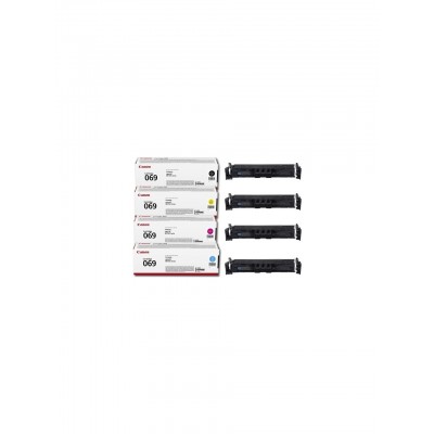 Canon CRG-069 Orjinal Toner 4'lü Set - Tüm Renkler (Kutusuz) Canon CRG-069 Orjinal Toner 4'lü Set - Tüm Renkler (Kutusuz)