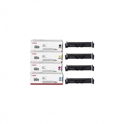 Canon CRG-069 Orjinal Toner 4'lü Set - Tüm Renkler (Kutusuz)