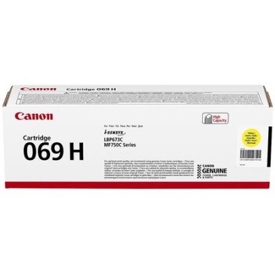 Canon CRG-069H Sarı Orjinal Toner Yüksek Kapasiteli