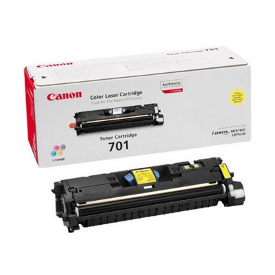 Canon CRG-701Y Sarı Orjinal Toner