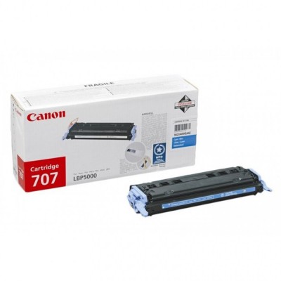 Canon CRG-707C Mavi Orjinal Toner