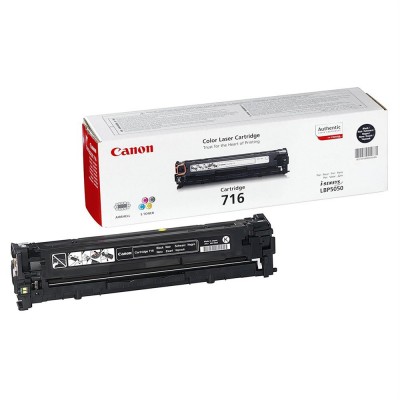 Canon CRG-716BK Siyah Orjinal Toner Canon CRG-716BK Siyah Orjinal Toner