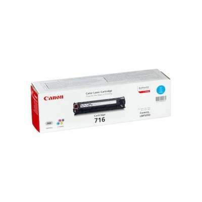 Canon CRG-716C Kutu Hasarlı Mavi Orjinal Toner Canon CRG-716C Kutu Hasarlı Mavi Orjinal Toner