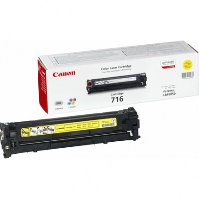 Canon CRG-716Y Sarı Orjinal Toner