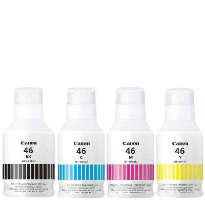 Canon GI-46 Kutusuz Orijinal Mürekkep Seti