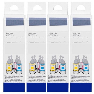 Canon GI-490BK-C-M-Y Dörtlü Paket Muadil Mürekkep 